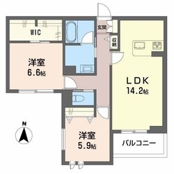 稲葉シャーメゾンの物件間取画像